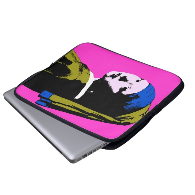 Kunststijl voor parelvormig Pop Laptop Sleeve (Voorkant onderkant)