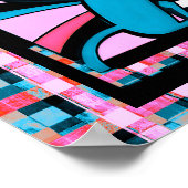 Kunststijlkatten van pop, kunstafdrukken, maximali poster (Hoek)