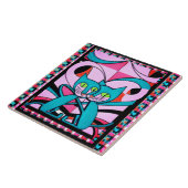 Kunststijlkatten van pop, kunstafdrukken, maximali tegeltje (Zijkant)