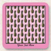 Kunststof anananas-Onderzetters - Personaliseer de Bier Onderzetter (Voorkant)