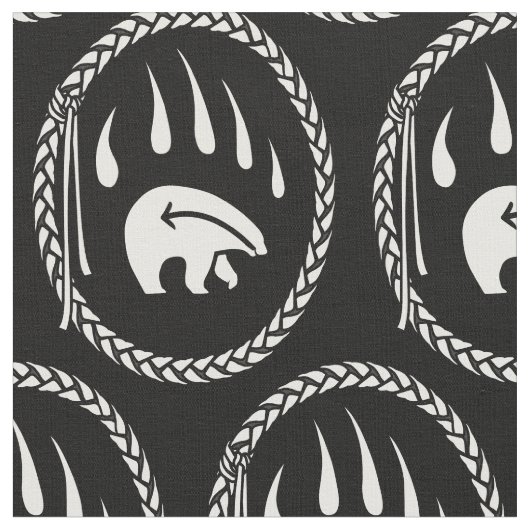 Kunststof beer Claw Stof Tribal Beer (Close Up)