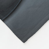 Kunststof Blauw Grijs 3D Fractal Art Modern Abstra Fleece Deken (Hoek)