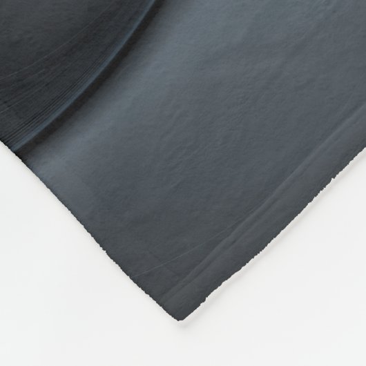 Kunststof Blauw Grijs 3D Fractal Art Modern Abstra Fleece Deken (Hoek)