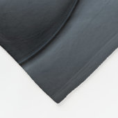 Kunststof Blauw Grijs 3D Fractal Art Modern Abstra Fleece Deken (Hoek)