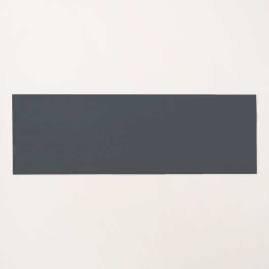 Kunststof Blauw Grijs 3D Fractal Art Modern Abstra Yogamat (Achterkant (horizontaal))