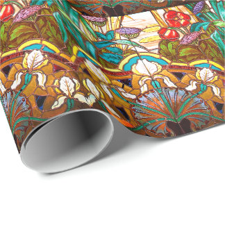 Kunststof bloem cadeaupapier