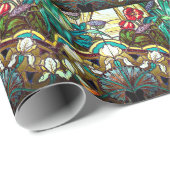 Kunststof bloem cadeaupapier (Rol Hoek)