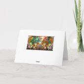 Kunststof bloem kaart (Achterkant)