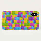 Kunststof bouwstenen patroon Case-Mate iPhone case (Achterkant (horizontaal))
