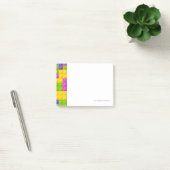 Kunststof bouwstenen patroon post-it® notes (Kantoor)