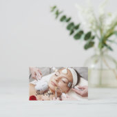 Kunststof centrum voor chirurgie en verjonging visitekaartje (Staand voorkant)