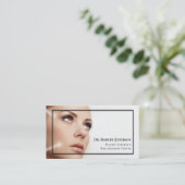 Kunststof centrum voor chirurgie en verjonging visitekaartje (Staand voorkant)