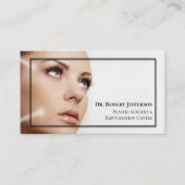 Kunststof centrum voor chirurgie en verjonging visitekaartje (Voorkant)