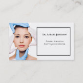 Kunststof centrum voor chirurgie en verjonging visitekaartje (Voorkant)