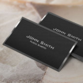 Kunststof chirurg Koolstofvezel elegant Visitekaartje