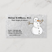 Kunststof chirurgie en wellheid visitekaartje (Achterkant)