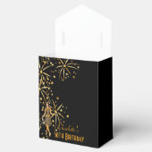 Kunststof deco-vuurwerk in stijl, 1920 Dank je wel Bedankdoosjes (Geopend)