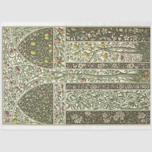 Kunststof decoratieve notitie tissuepapier (Voorkant)