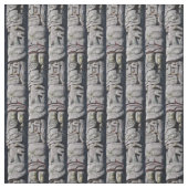 Kunststof Eagle Totem Pole Tribal Stof (Swatch)
