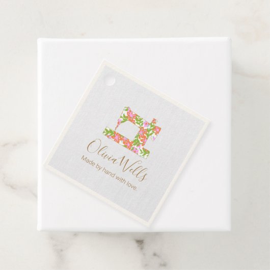 Kunststof en ontwerper bedankjes labels (In situ)