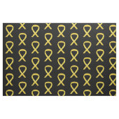 Kunststof gele bewustwording stof (Fat Quarter)