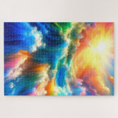 Kunststof golven legpuzzel (Horizontaal)