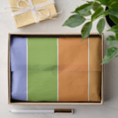 Kunststof kleurstrepen tissuepapier (Geschenk)