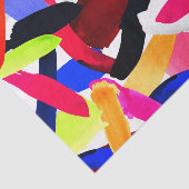 Kunststof levendige kleurrijke borstelexplosiekuns tissuepapier (Detail)