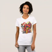 Kunststof Mannen vormen in de stad T-shirt (Voorkant volledig)