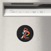 Kunststof Mannen vormen-verschuivingen Magneet (Insitu (Vaatwasser))