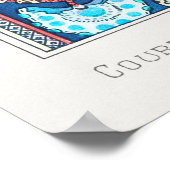 Kunststof nieuwe bloem  textielkunst poster (Hoek)