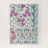 Kunststof nieuwe bloemen legpuzzel (Verticaal)