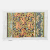 Kunststof nieuwe eekhoornvogel florale herfst theedoek (Horizontaal)