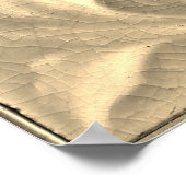 Kunststof nieuwe jugendstilbloem tegel kraakafwerk poster (Hoek)