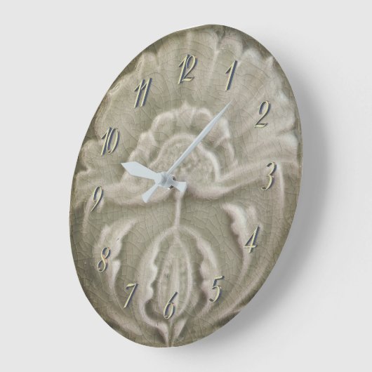 Kunststof nieuwe jugendstilbloemtegelafwerking grote klok (Hoek)