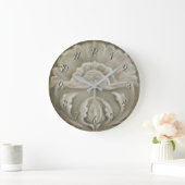 Kunststof nieuwe jugendstilbloemtegelafwerking grote klok (Huis)