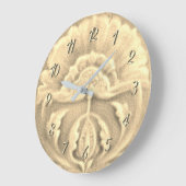 Kunststof nieuwe jugendstilbloemtegelafwerking grote klok (Hoek)