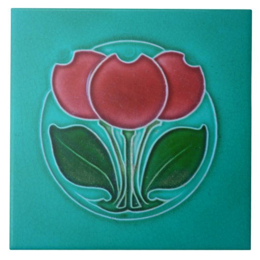 Kunststof nieuwe keramische tegel tegeltje (Voorkant)