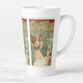 Kunststof nieuwe vrouw Frans art henri livemont Lo Latte Mok (Rechts)