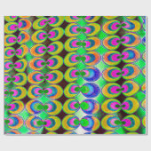 Kunststof pop cadeaupapier (Vlak)