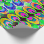 Kunststof pop cadeaupapier (Hoek)