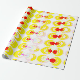 Kunststof pop cadeaupapier