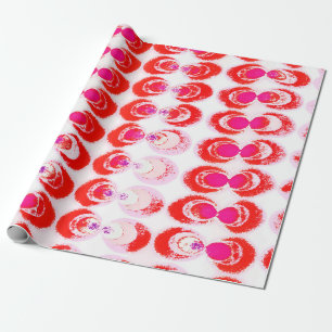 Kunststof pop cadeaupapier