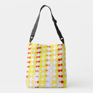 Kunststof pop crossbody tas