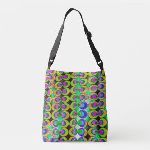 Kunststof pop crossbody tas