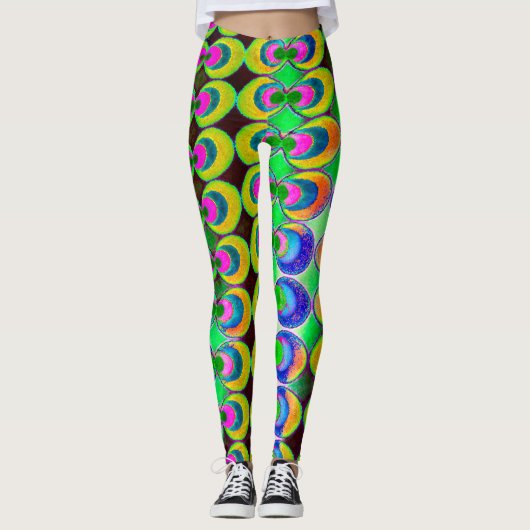 Kunststof pop leggings (Voorkant)