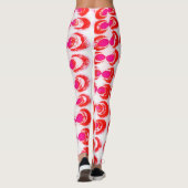 Kunststof pop leggings (Achterkant)
