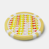 Kunststof pop poker chips (Enkel)