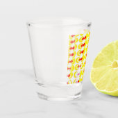 Kunststof pop shot glas (Links)