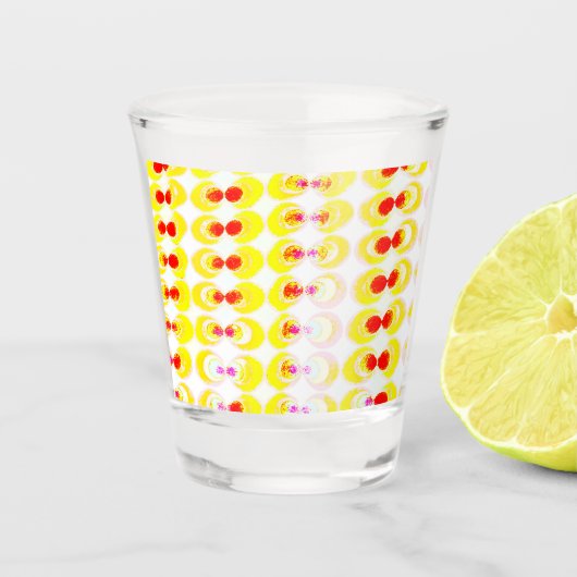 Kunststof pop shot glas (Voorkant)